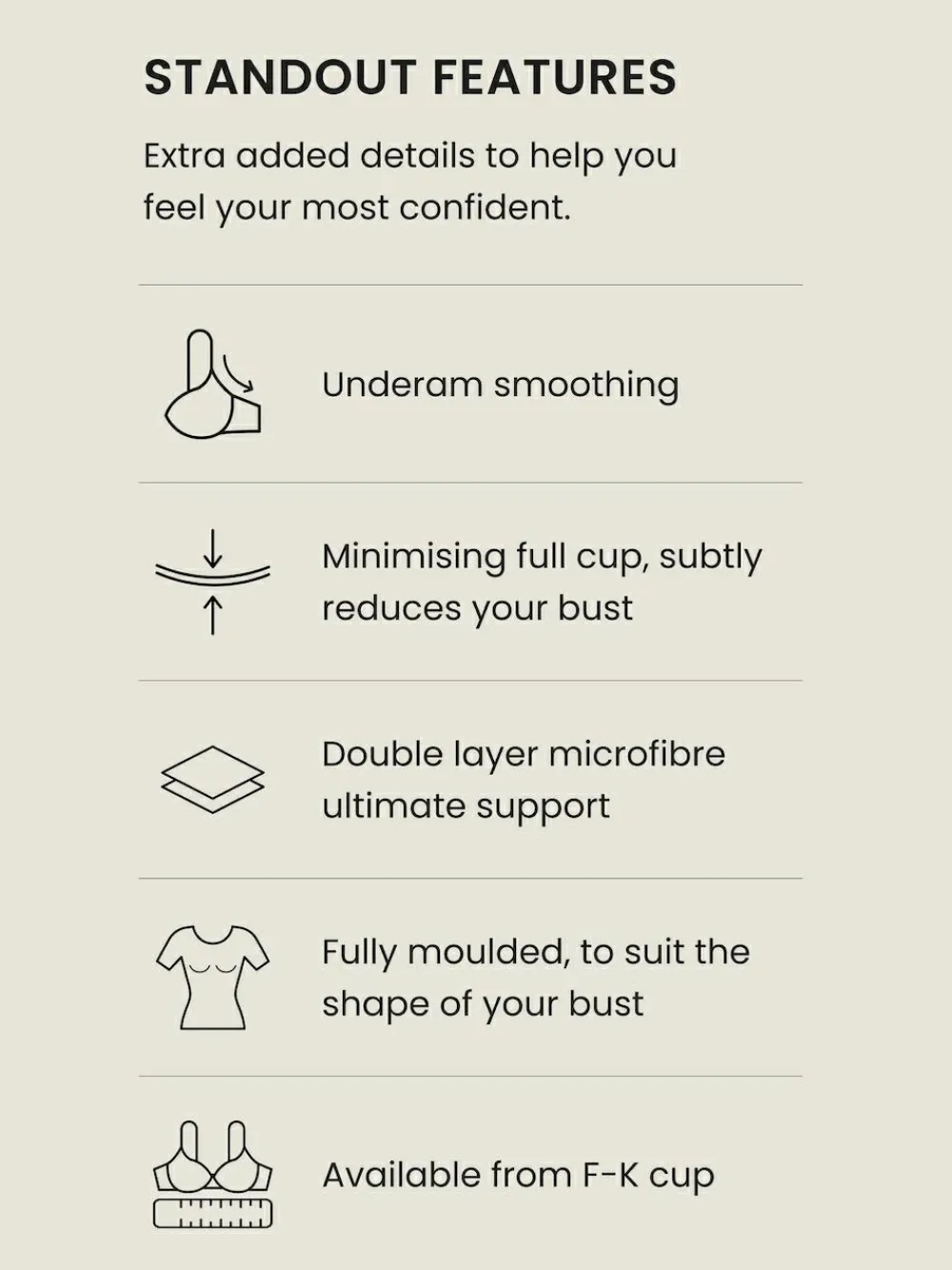 Next F-K Cup Under Arm Smoothing Non Pad Wired Minimising Ultimate Comfort Bras 2 Pack^Women Bras