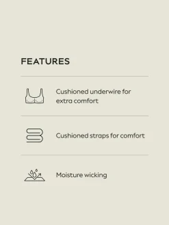 Next F-K Ultimate Support Cushioned Comfort Wired High Impact Sports Bra^Women Dd+ Range