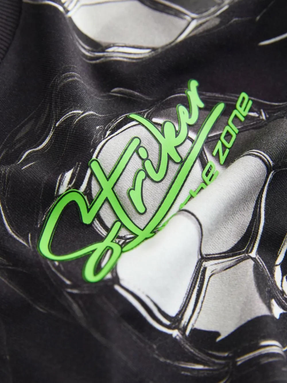 Next Black/White Football Regular Fit Short Sleeve All-Over Print T-Shirt (3-16yrs)^BOY T-Shirts