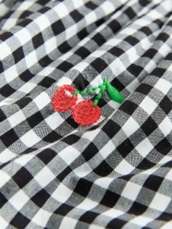 Outlet Next Sleeveless Playsuit (3mths-7yrs) Black/White Gingham