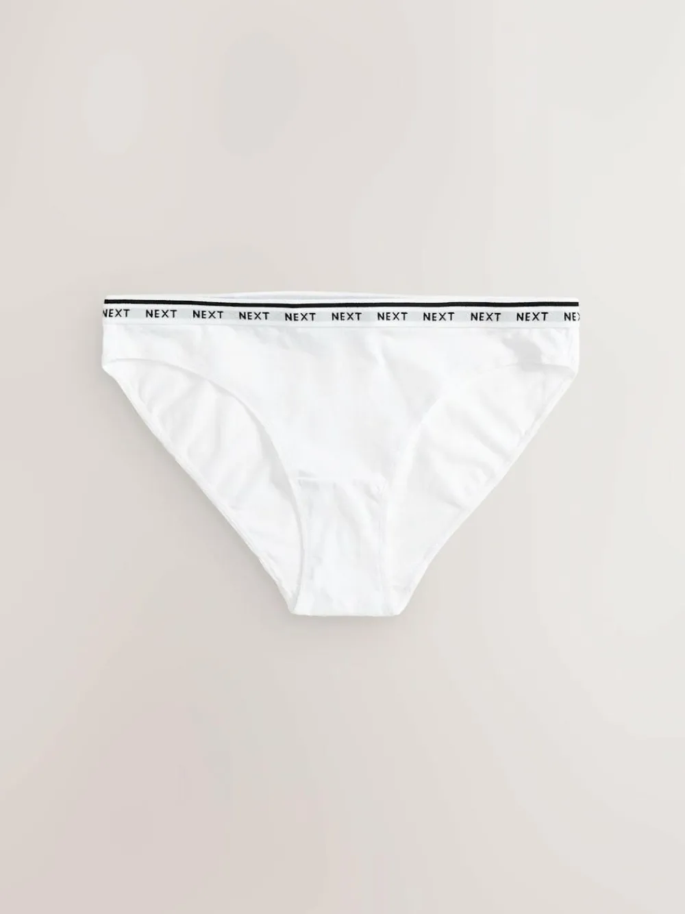 Next High Leg Cotton Logo Knickers 7 Pack^Women Panties|All Lingerie
