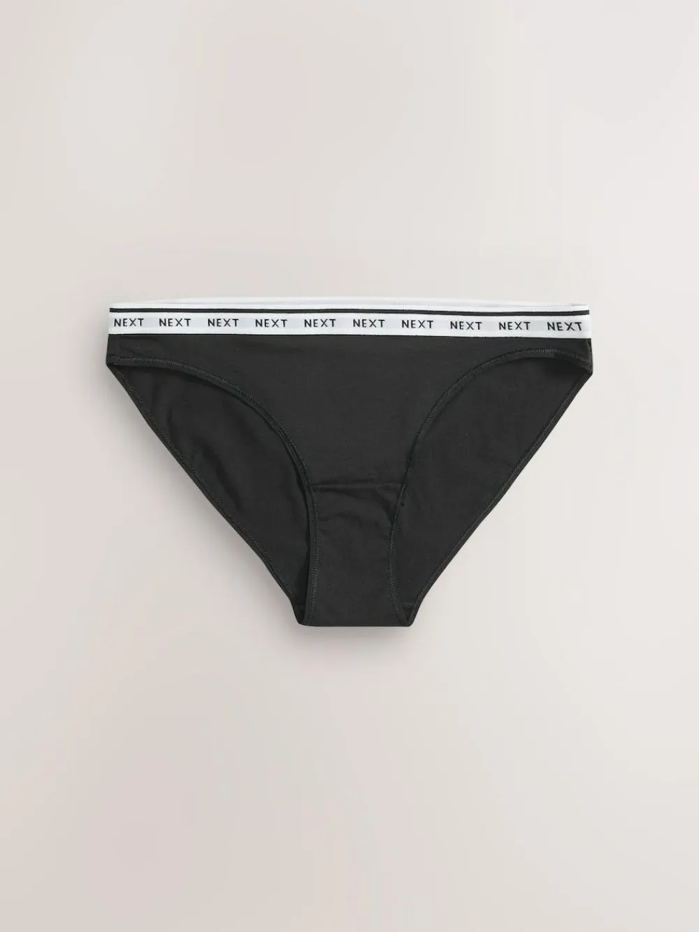 Next High Leg Cotton Logo Knickers 7 Pack^Women Panties|All Lingerie