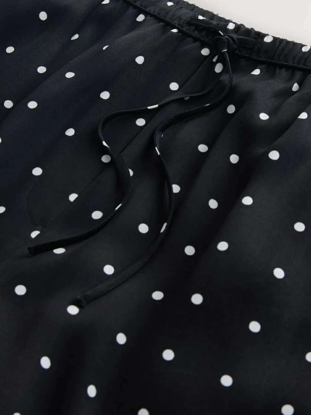 Next Satin Tie Waist Wide Leg Trousers^Women Pants