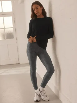 New Next Black/White Power Active Sports Leggings