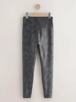 New Next Black/White Power Active Sports Leggings