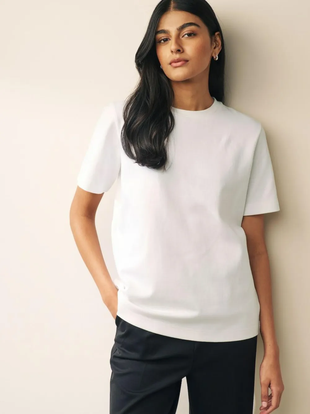 Next Short Sleeve Heavyweight T-Shirts 2 Pack^Women Nightwear|Tops & T-Shirts