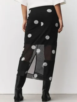 Next Mesh Midi Pencil Skirt^Women Skirts