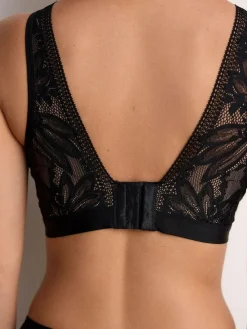 Next Black/White Total Support Non Pad Wire Ultimate Comfort Bras 2 Pack^Women Dd+ Range|Bras