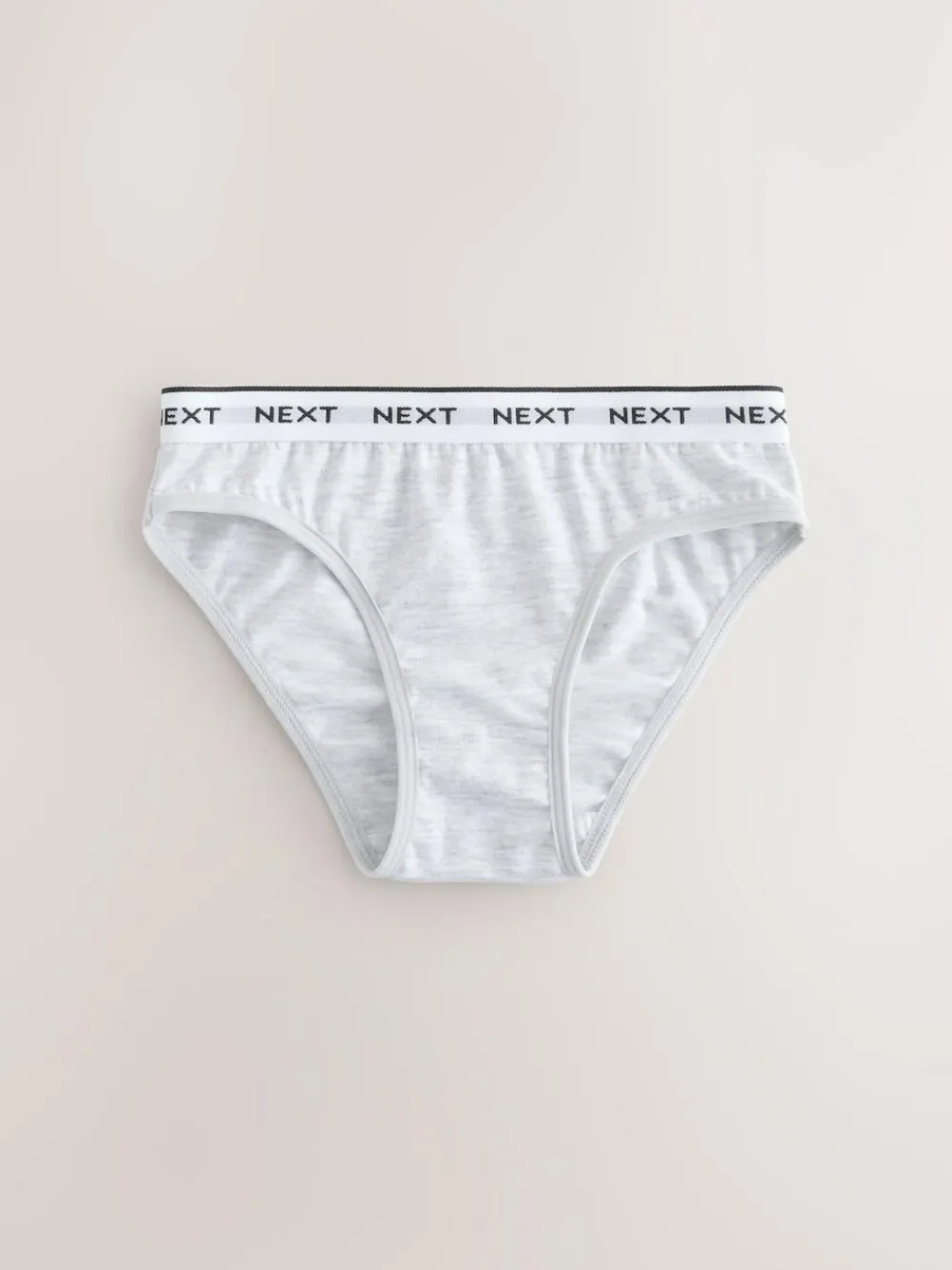 Next Bikini Briefs 7 Pack (5-16yrs) Black/White/Grey