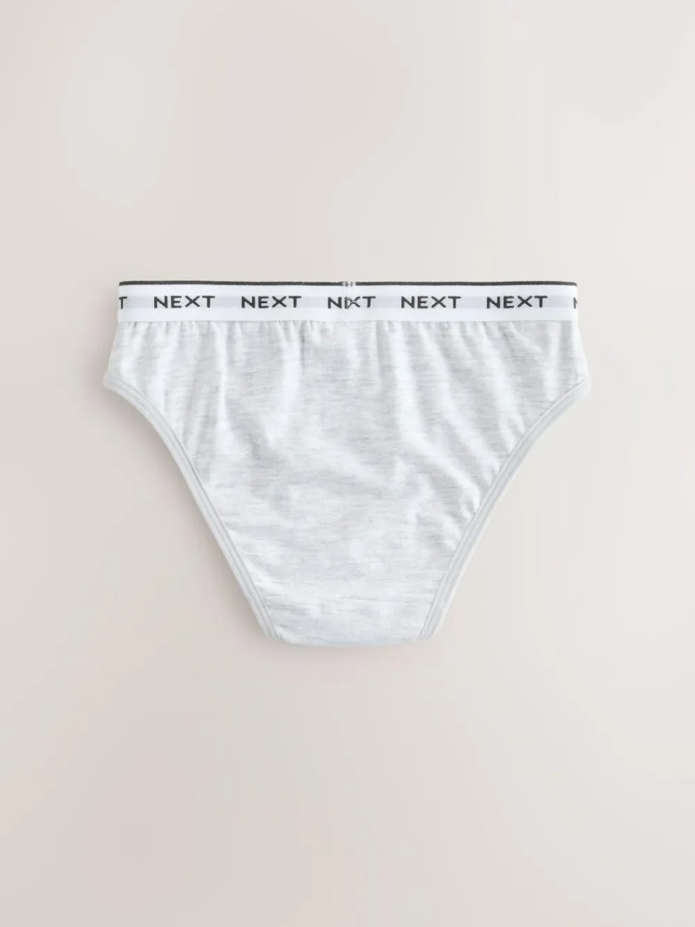 Next Bikini Briefs 7 Pack (5-16yrs) Black/White/Grey