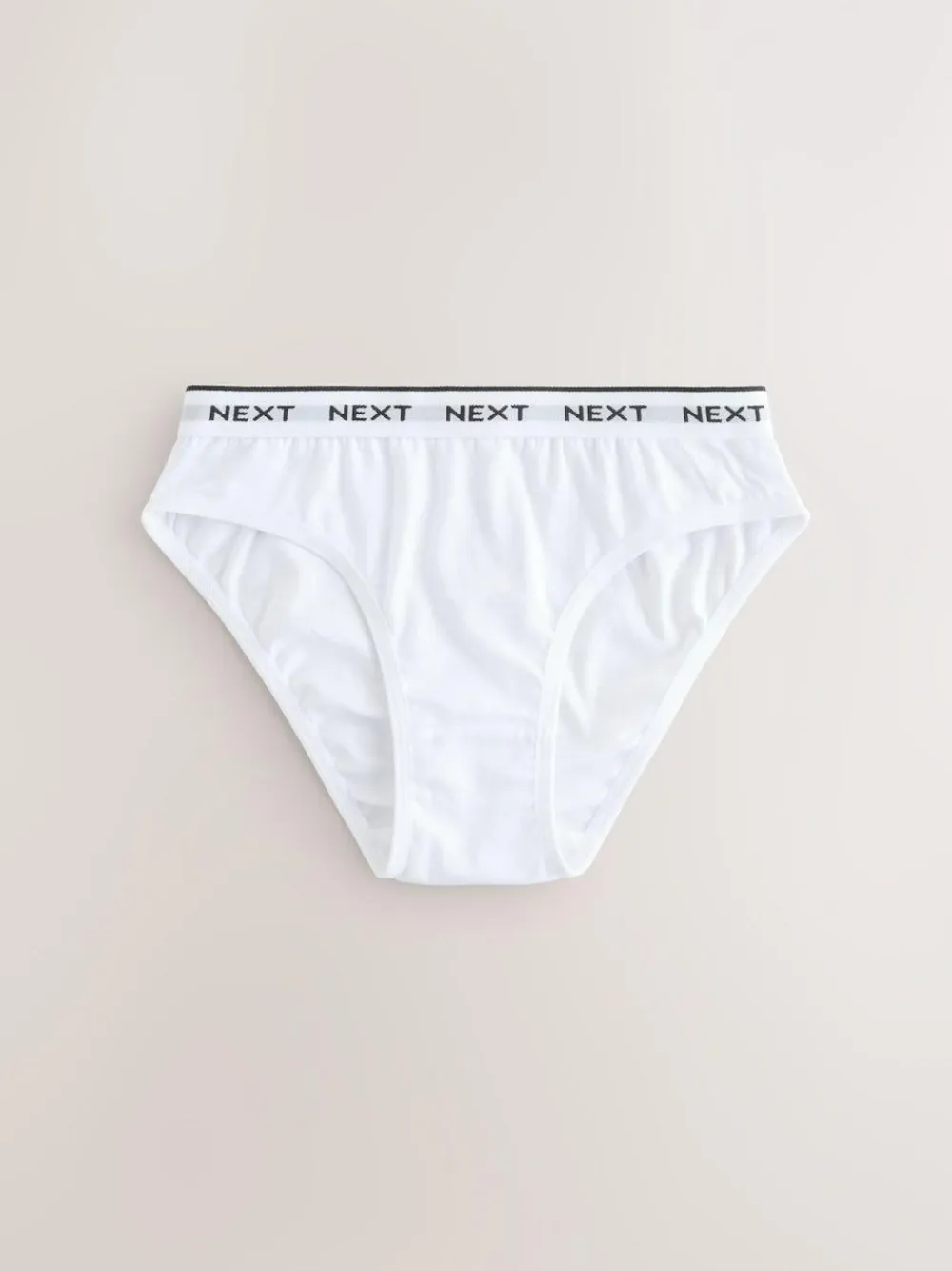 Next Bikini Briefs 7 Pack (5-16yrs) Black/White/Grey