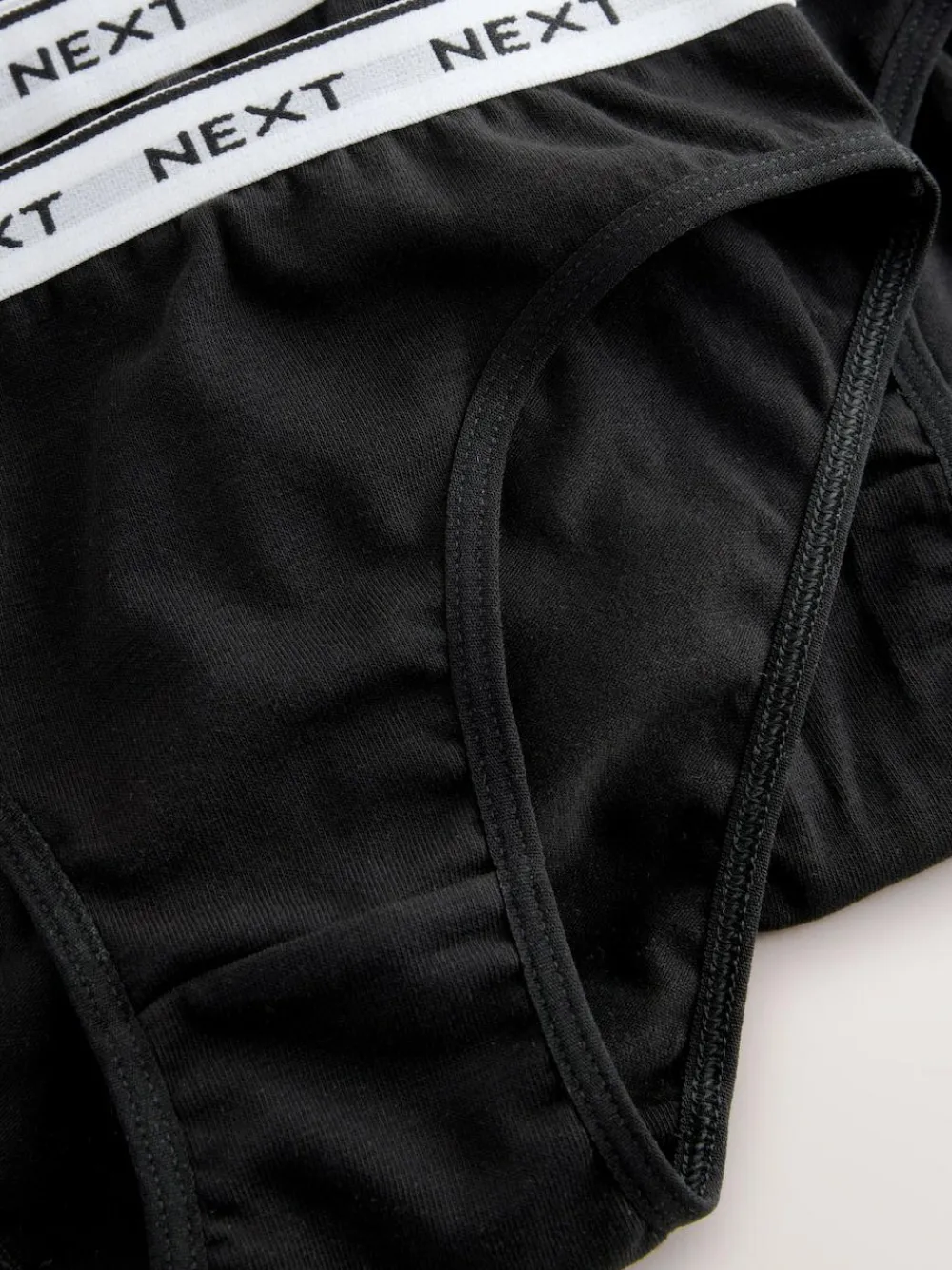 Next Bikini Briefs 7 Pack (5-16yrs) Black/White/Grey