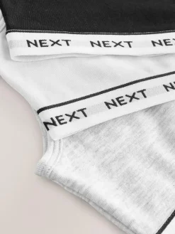 Next Black/White/Grey Crop Tops 3 Pack (5-16yrs)^ Bras & Crop Tops
