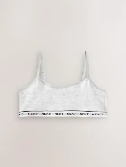Discount Next Strappy Crop Tops 7 Pack (5-16yrs) Black/White/Grey