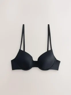 Next Black/White/Nude Pad Plunge A-E Ultimate Comfort Smoothing T-Shirt Bras 3 Pack^Women Bras