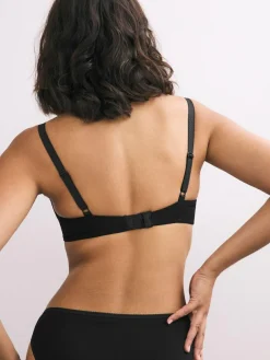 Next Black/White/Pastel Rose Nude Pad Full Cup Cotton Blend Ultimate Comfort Bras 3 Pack^Women Bras