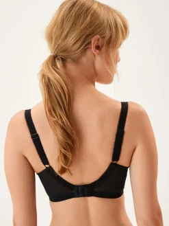 Next Black/White/Pastel Rose Nude Pad Balcony DD+ Cotton Blend Ultimate Comfort Bras 3 Pack^Women Dd+ Range|Bras