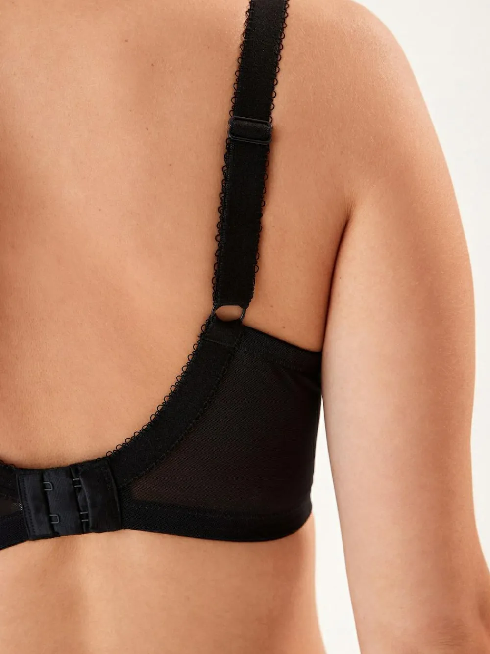 Next Black/White/Pastel Rose Nude Pad Balcony DD+ Cotton Blend Ultimate Comfort Bras 3 Pack^Women Dd+ Range|Bras