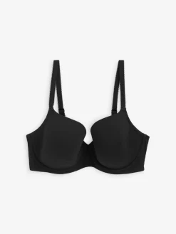 Next Black/White/Pastel Rose Nude Pad Balcony DD+ Cotton Blend Ultimate Comfort Bras 3 Pack^Women Dd+ Range|Bras