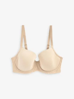 Next Black/White/Pastel Rose Nude Pad Balcony DD+ Cotton Blend Ultimate Comfort Bras 3 Pack^Women Dd+ Range|Bras