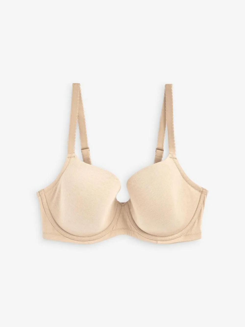 Next Black/White/Pastel Rose Nude Pad Balcony DD+ Cotton Blend Ultimate Comfort Bras 3 Pack^Women Dd+ Range|Bras