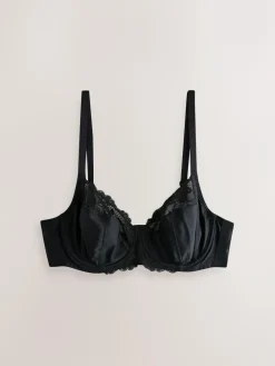 Best Next DD+ Non Pad Full Cup Bras 3 Pack Black/White/Praline Nude