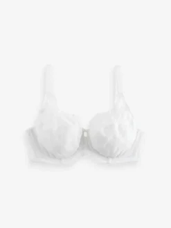 Next DD+ Lace Trim Non Pad Full Cup Underwired Bras 3 Pack^Women Bras|Dd+ Range