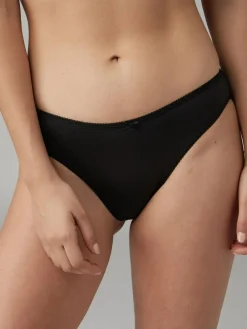 Sale Next High Leg Microfibre Knickers 7 Pack Black/White/Praline Nude