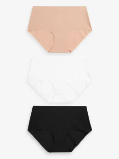 Next Midi No VPL Comfort Knickers 3 Pack^Women Panties