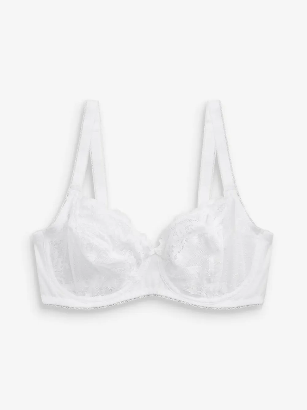 Next Black/White/Praline Nude Non Pad Balcony DD+ Lace Bras 3 Pack^Women Dd+ Range