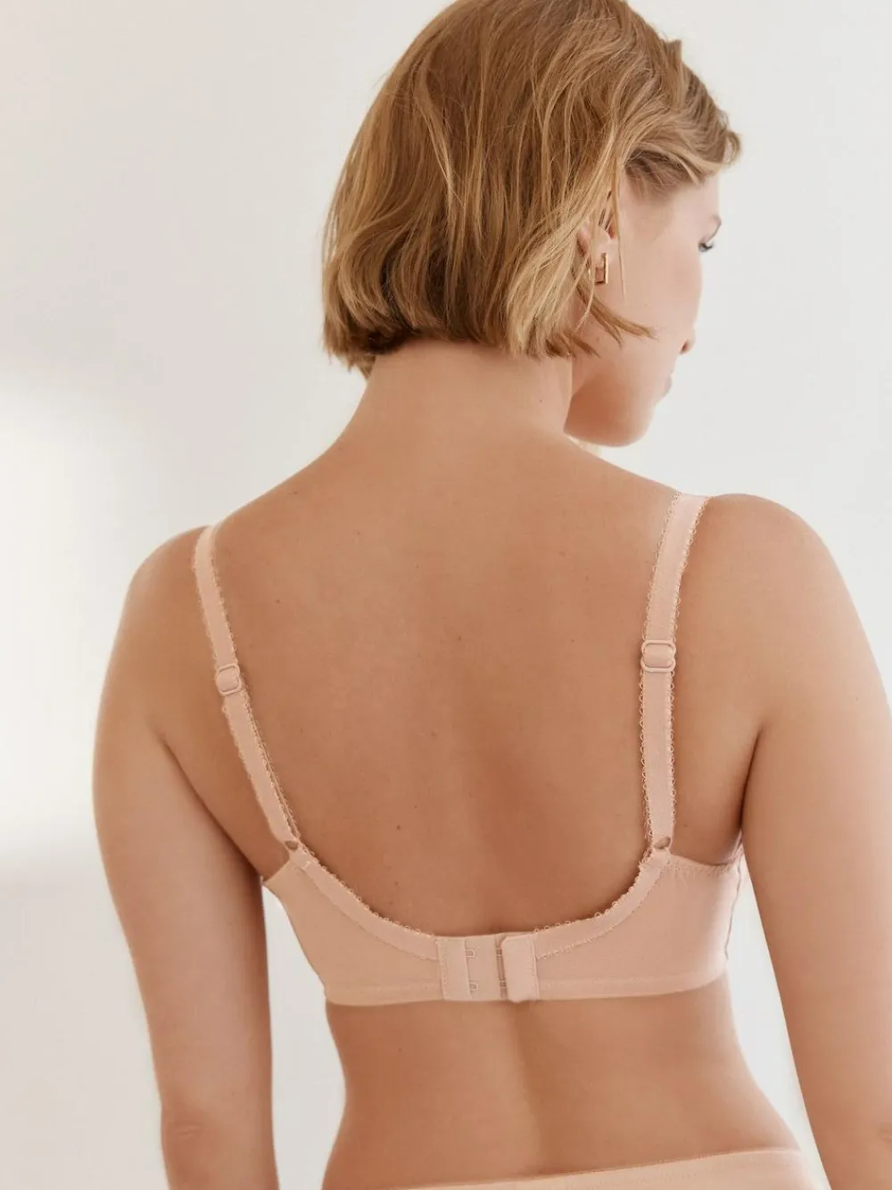 Next Black/White/Praline Nude Non Pad Balcony DD+ Lace Bras 3 Pack^Women Dd+ Range