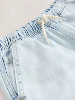 Online Next Bermuda Pull On Denim Shorts (3-16yrs) Bleach