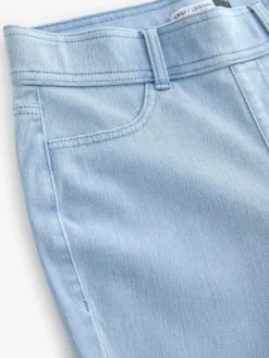 Discount Next Jersey Denim Leggings Bleach Blue