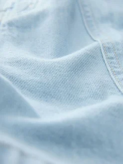 Sale Next Utility Lightweight 100% Cotton Denim Shorts Bleach