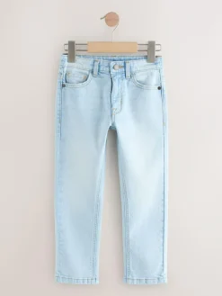 Next Bleach Wash Regular Fit Stretch Jeans (3-17yrs)^BOY Jeans|Jeans