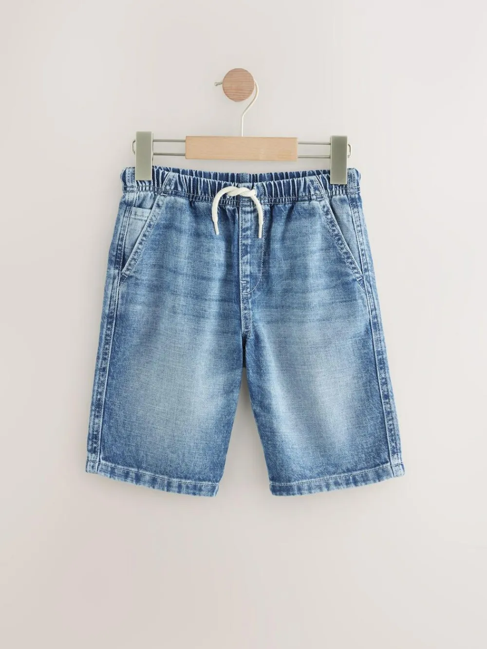 Next Bermuda Pull On Denim Shorts 2 Pack (3-16yrs)^BOY Shorts