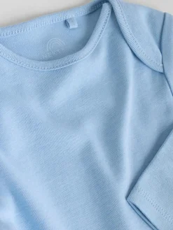 Next Blue 5 Pack Baby Long Sleeve Bodysuits^BOY Baby Winter Clothing|Bodysuits & Vests