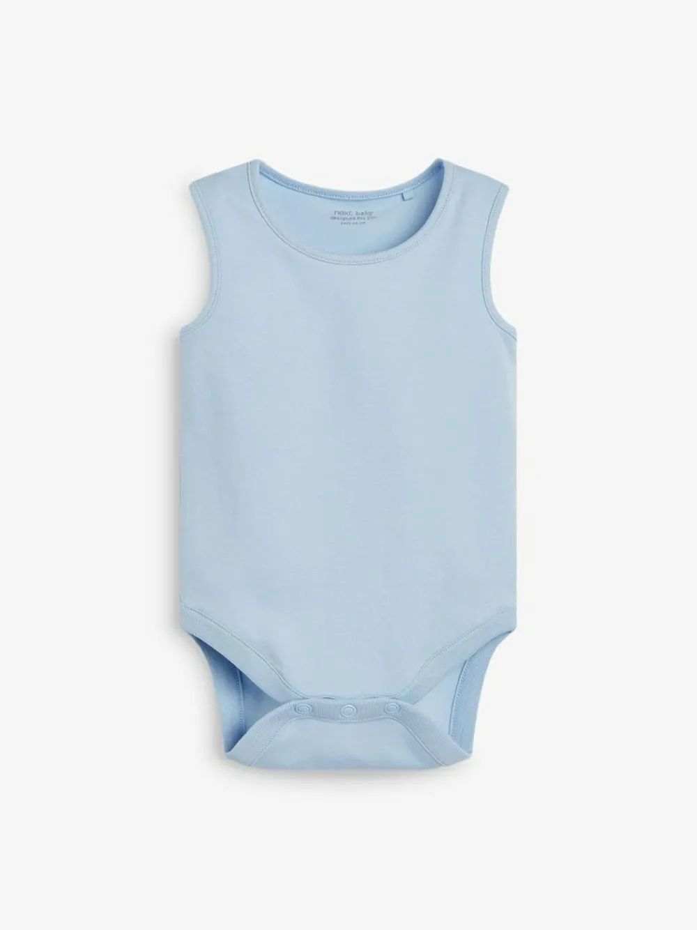 Next Blue 7 Pack Baby Vest Bodysuits^BOY Bodysuits & Vests|Vests
