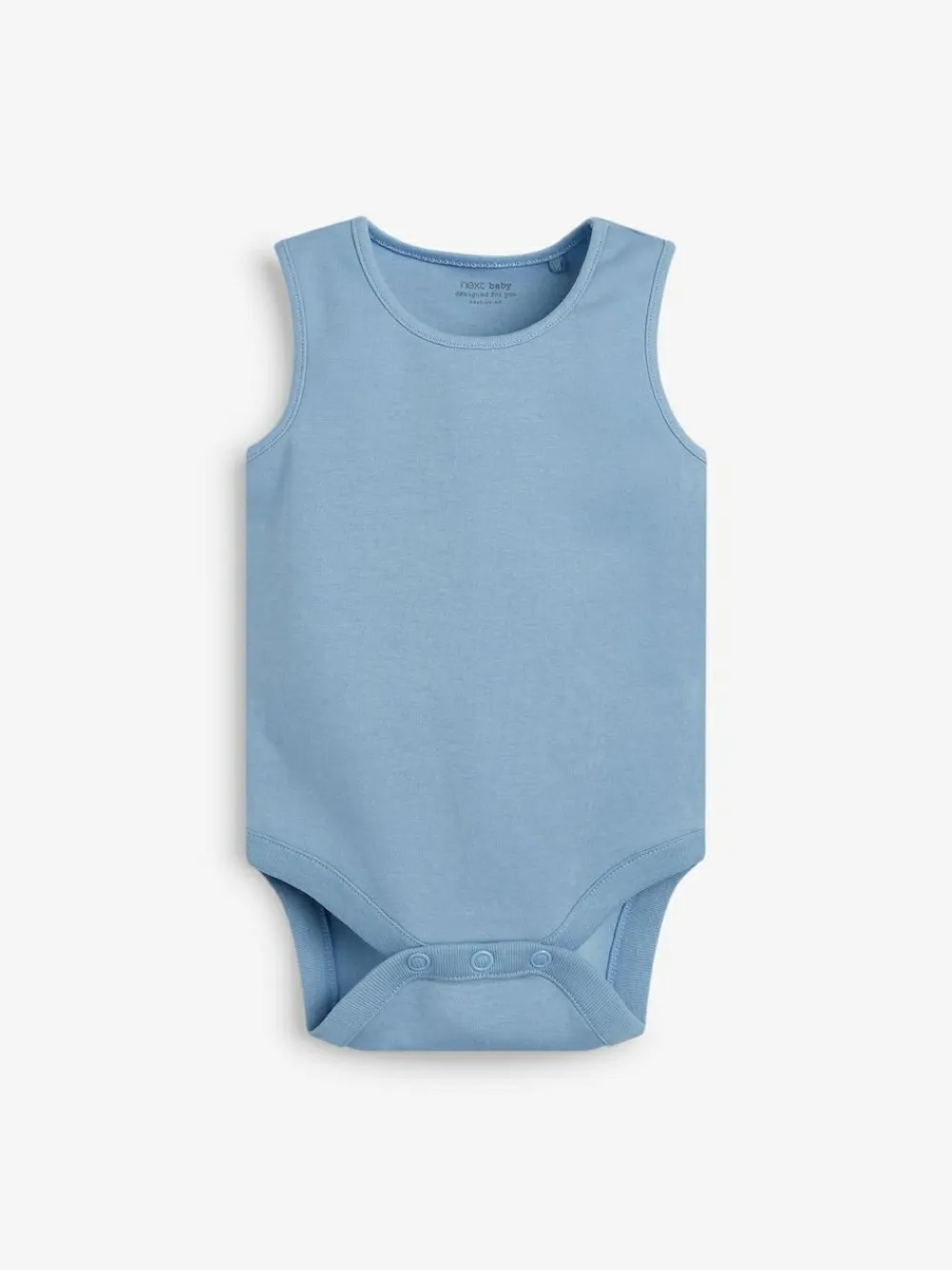 Next Blue 7 Pack Baby Vest Bodysuits^BOY Bodysuits & Vests|Vests