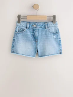 Next Blue 2 Pack Fray Shorts (3-16yrs)^ Shorts & Skirts