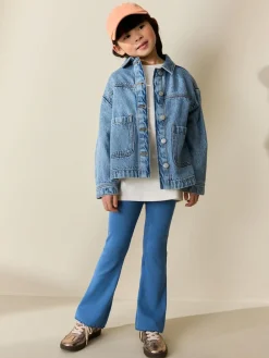 Next Blue 1 Pack Rib Flare Leggings (3-16yrs)^ Pants & Leggings|Pants & Leggings