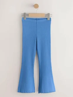 Next Blue 1 Pack Rib Flare Leggings (3-16yrs)^ Pants & Leggings|Pants & Leggings