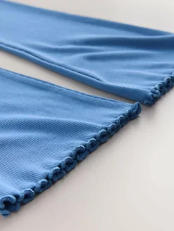 Next Blue 1 Pack Rib Flare Leggings (3-16yrs)^ Pants & Leggings|Pants & Leggings