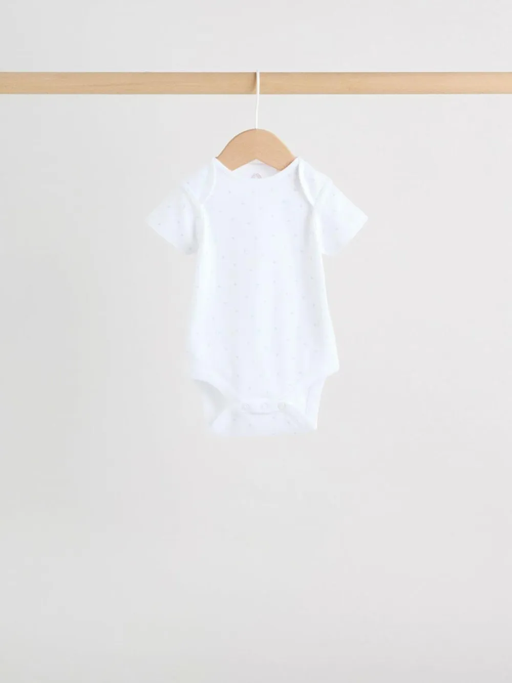 Next Blue 5 Pack Short Sleeve Baby Bear Bodysuit^BOY Bodysuits & Vests|Vests