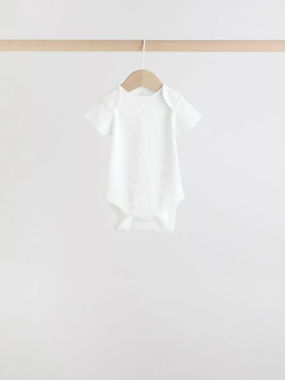 Next Blue 7 Pack Short Sleeve Baby Bear Bodysuit^BOY Bodysuits & Vests|Vests