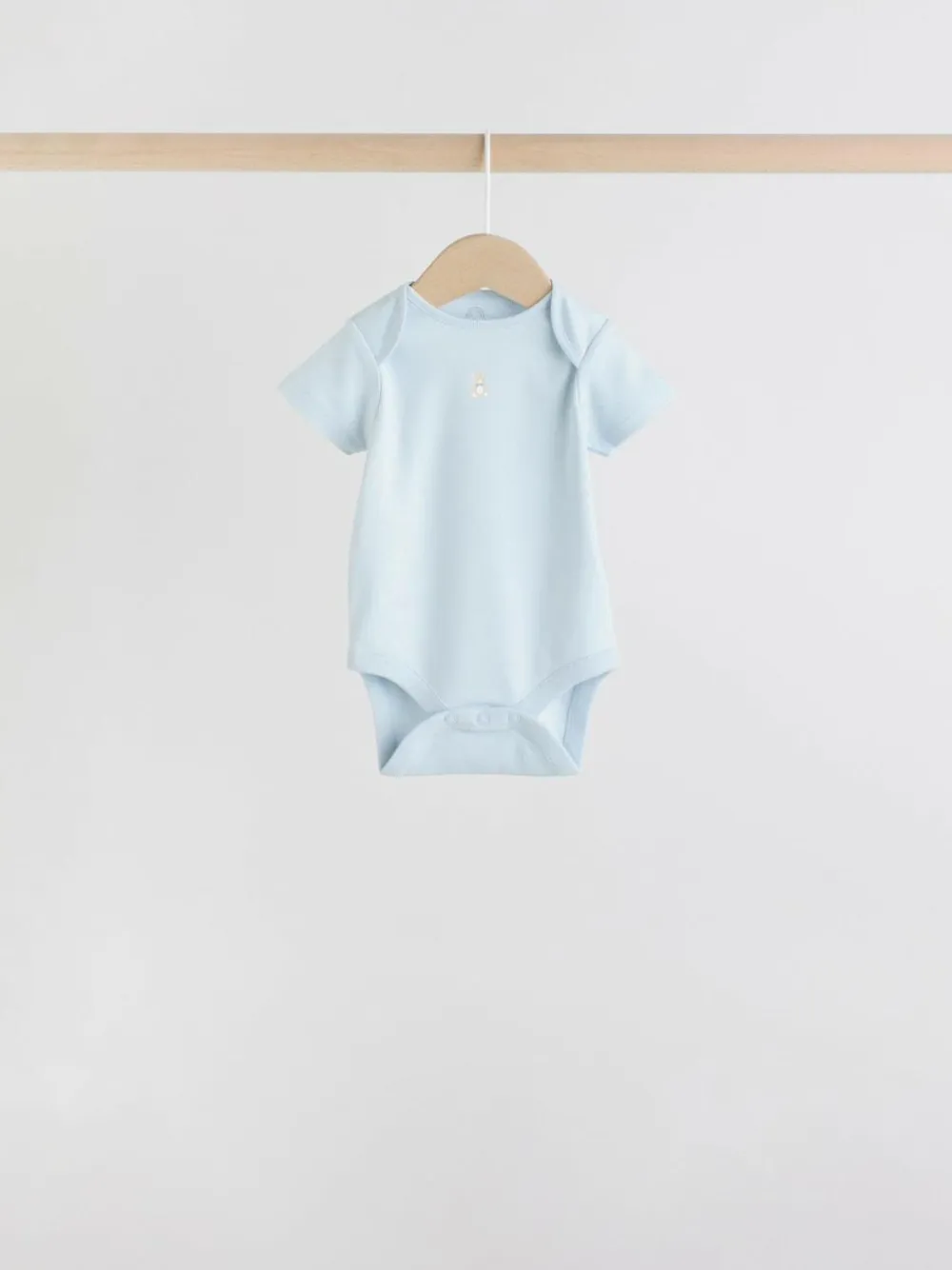 Next Blue 7 Pack Short Sleeve Baby Bear Bodysuit^BOY Bodysuits & Vests|Vests