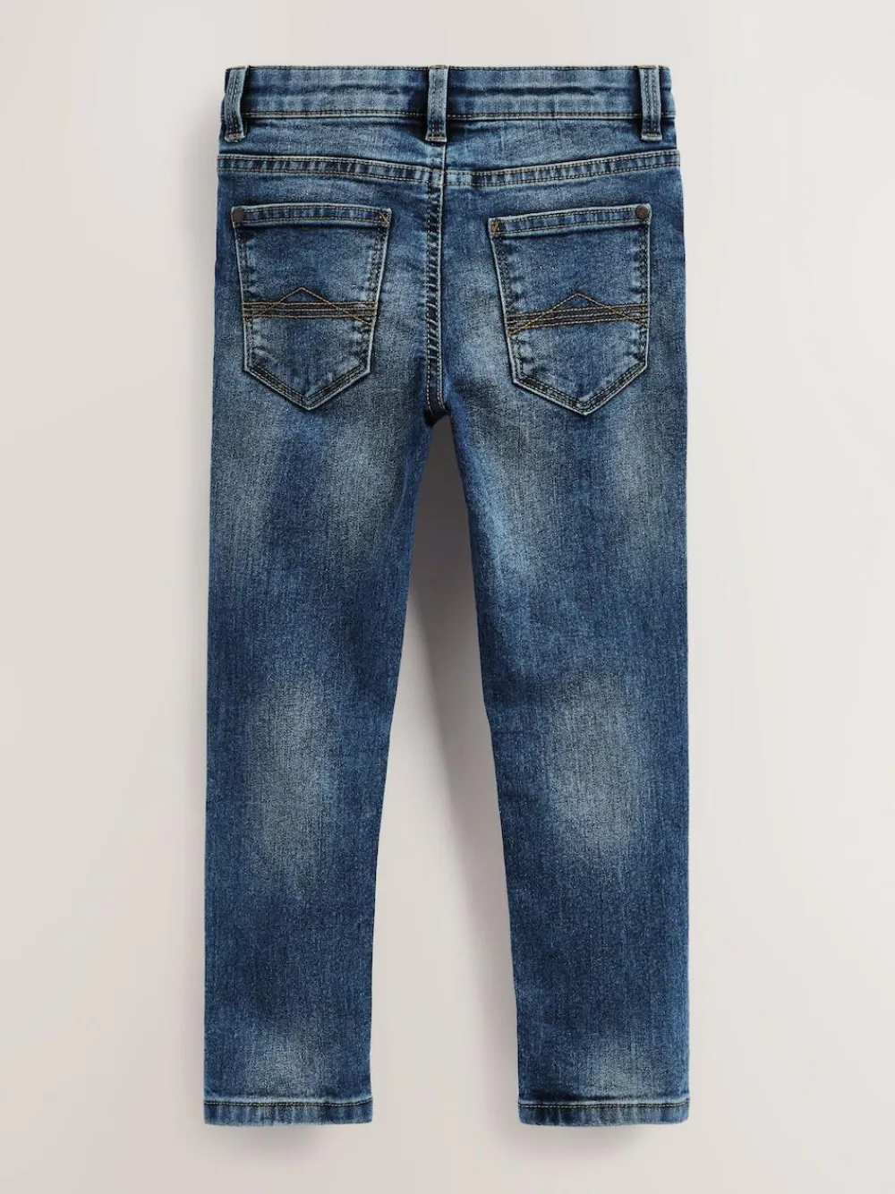 Online Next Blue Acid Wash Skinny Fit Stretch Jeans (3-17yrs)