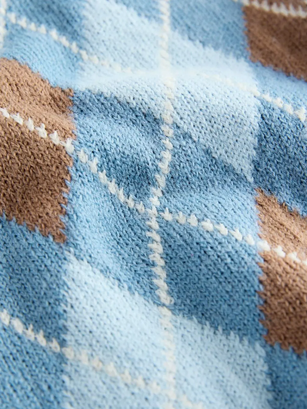 Next Knitted Crew Neck Cotton Jumper (3mths-7yrs)^BOY Cosy Club|Knitwear