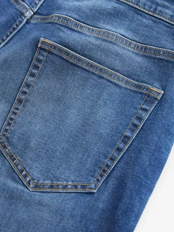 Best Next Blue Authentic Single Straight Fit Classic Stretch Jeans