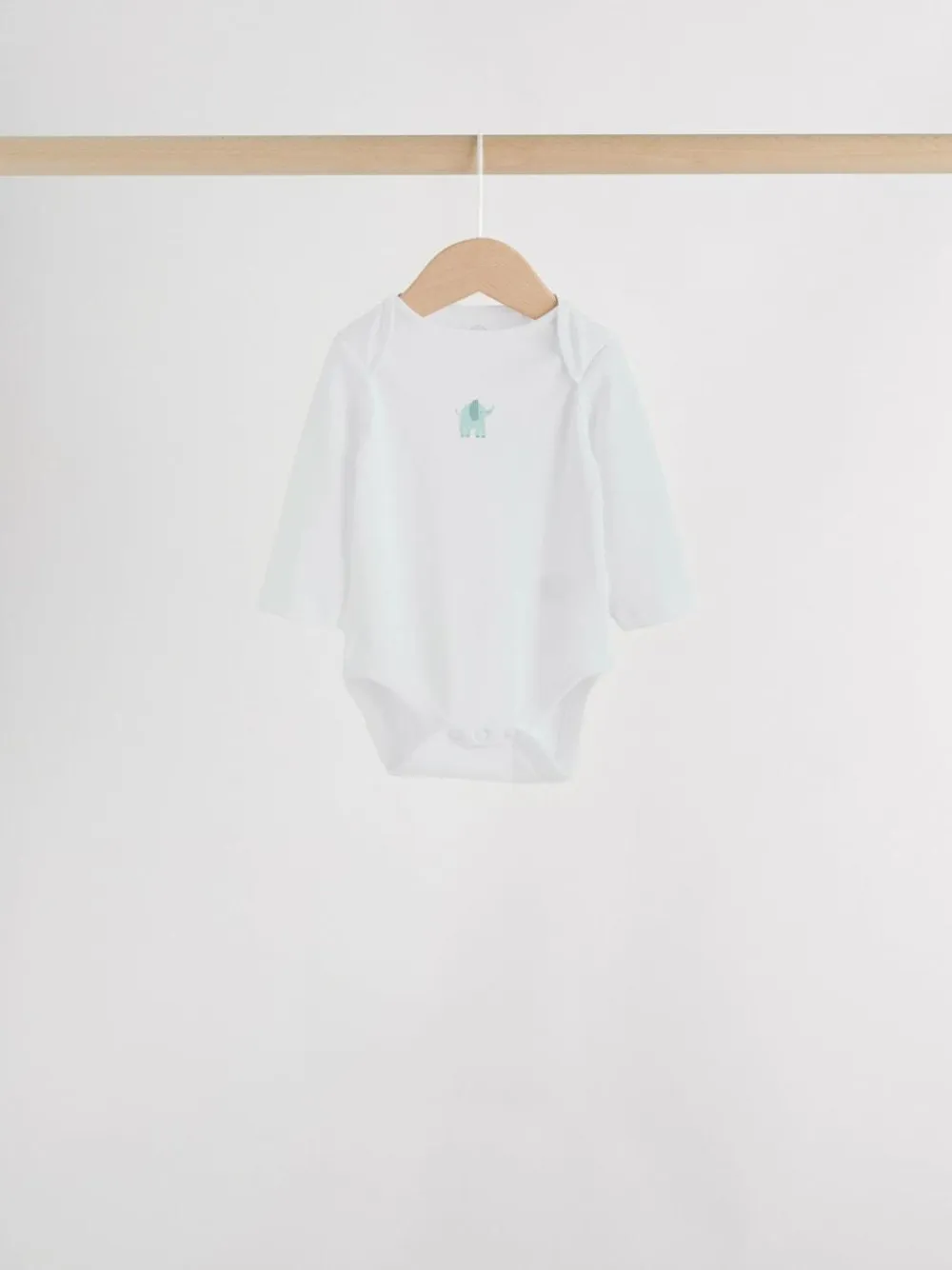 Discount Next Blue Baby Elephant Long Sleeved Bodysuits 5 Pack